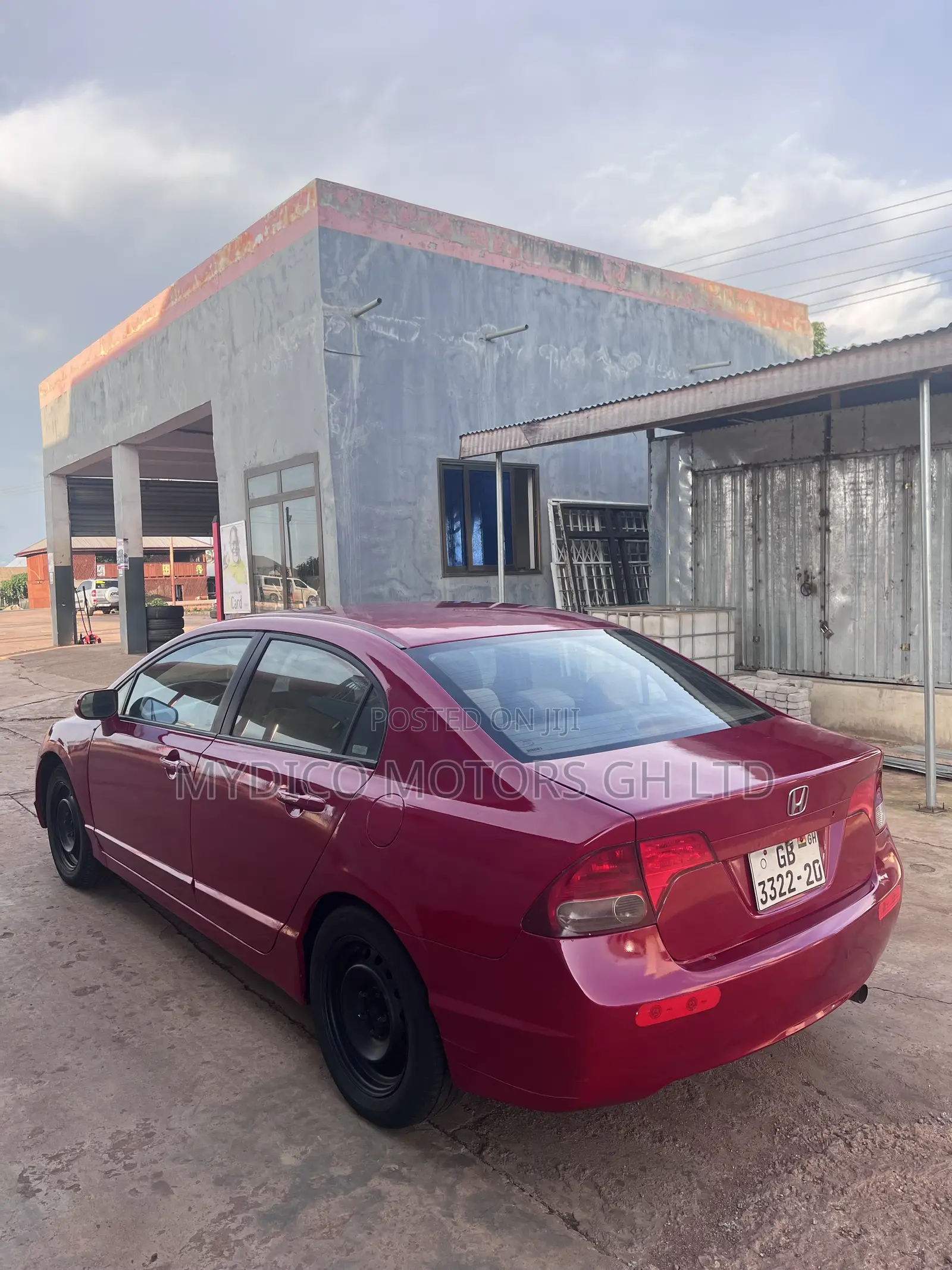 Honda Civic LX Sedan 2010 Red