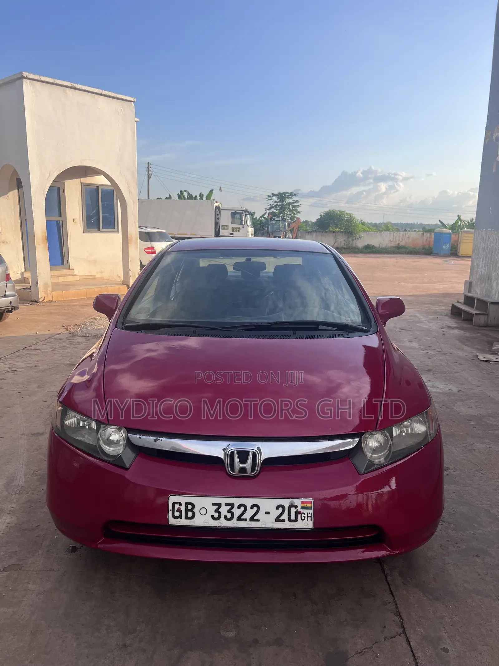 Honda Civic LX Sedan 2010 Red