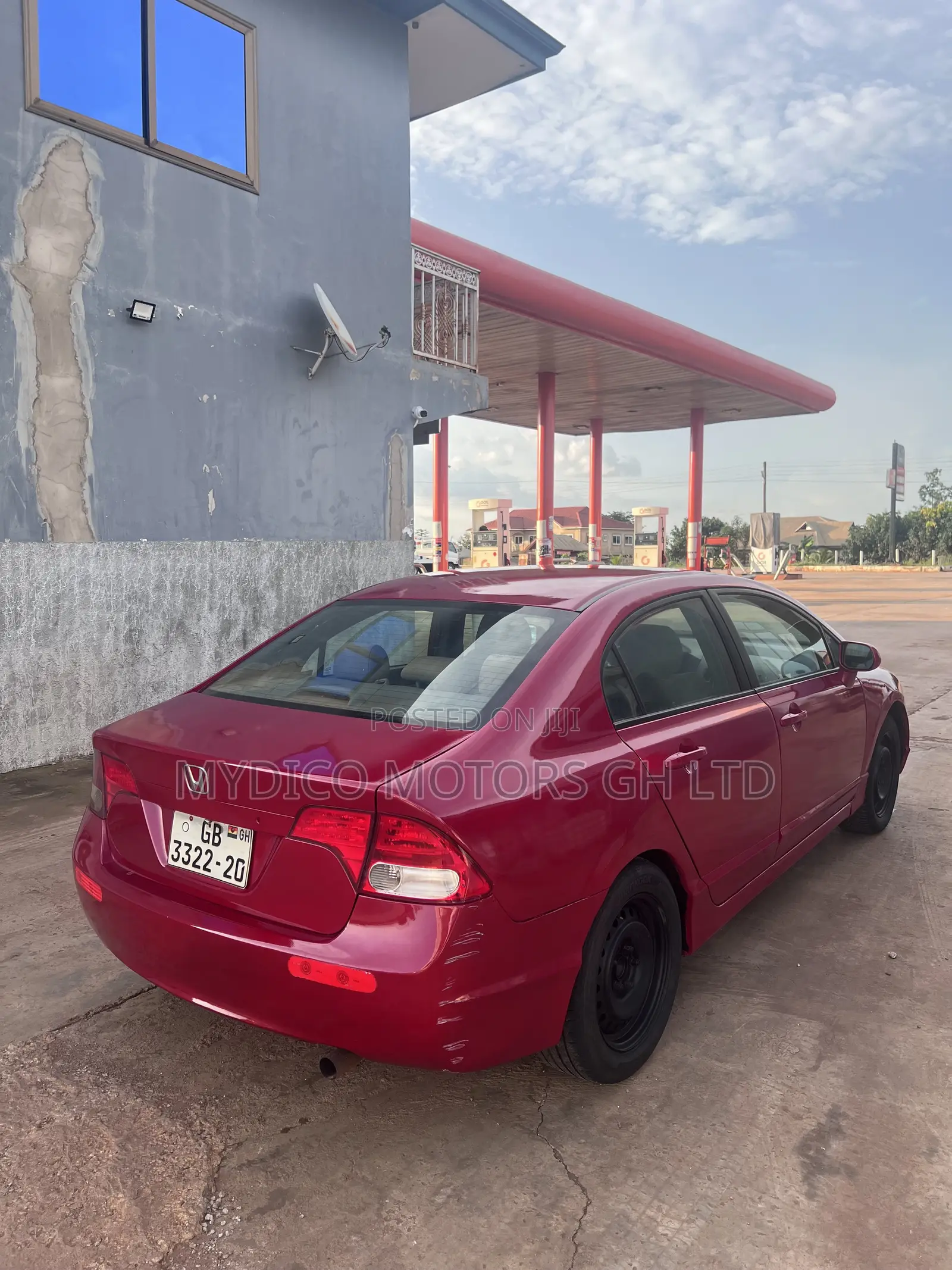 Honda Civic LX Sedan 2010 Red