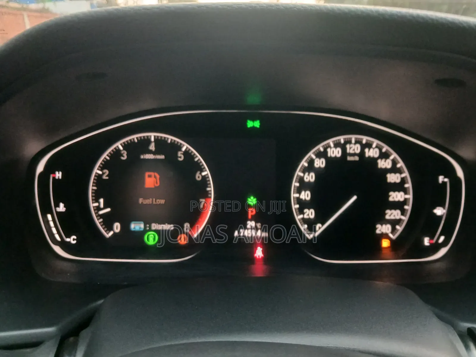Honda Accord 2019 Black