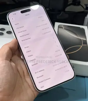 Apple iPhone 17 Pro Max 256 GB White
