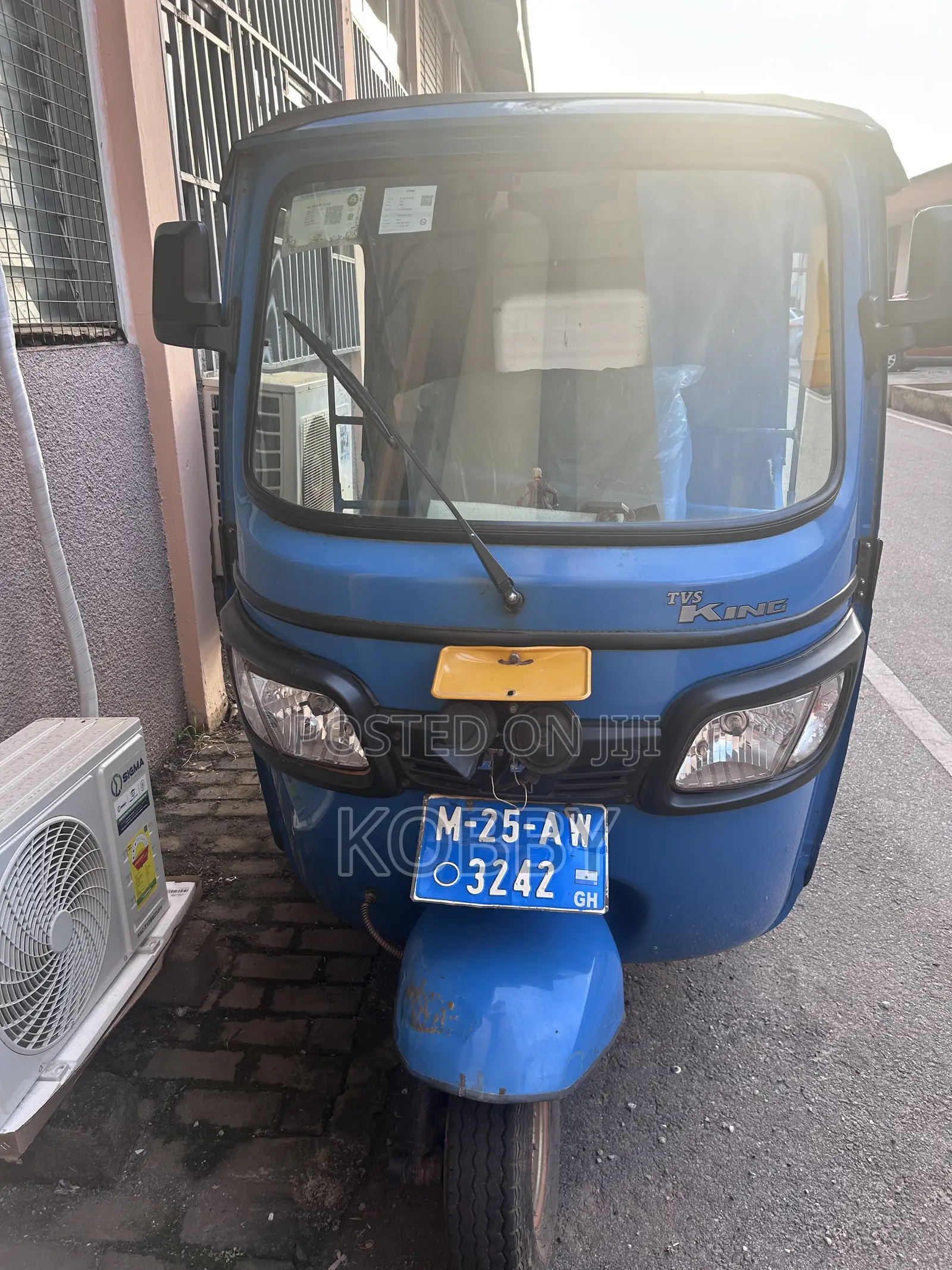 TVS King Deluxe Plus iTouch Start 2025 Blue