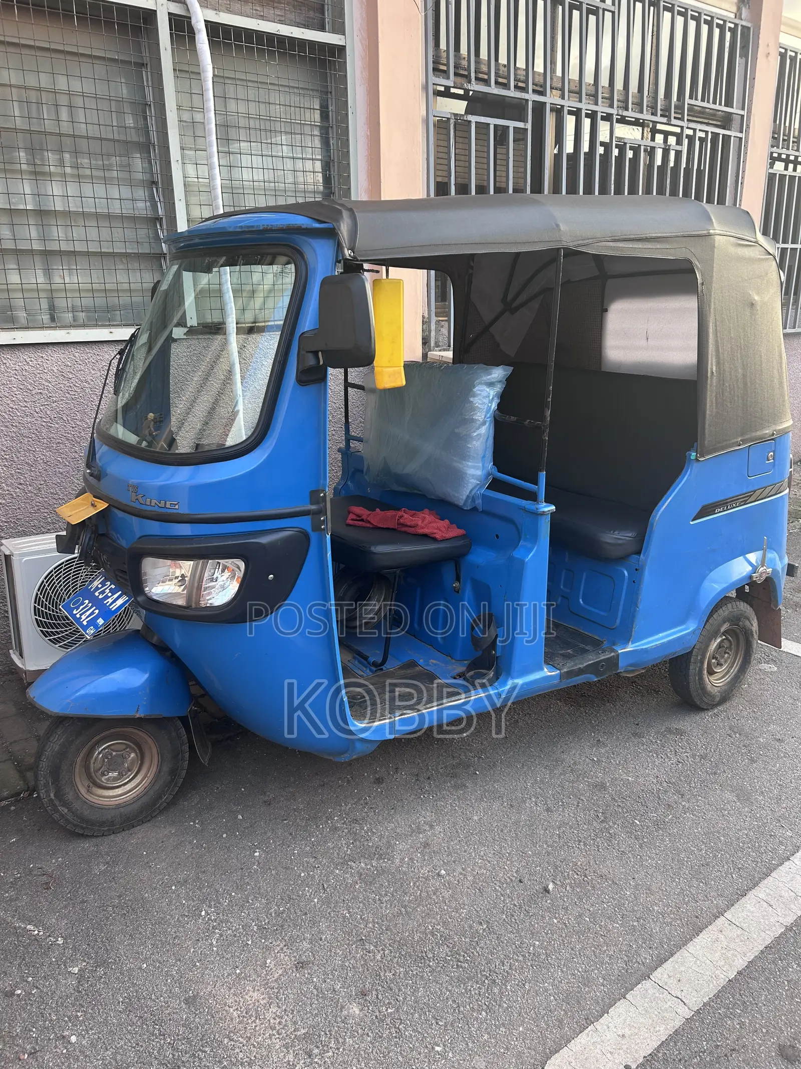 TVS King Deluxe Plus iTouch Start 2025 Blue