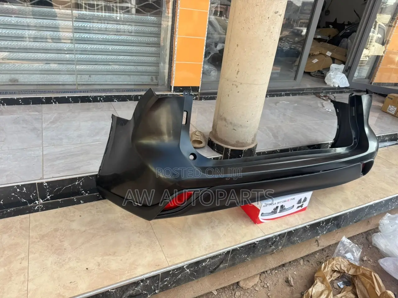 Highlander 2020 Back Bumper. Normal