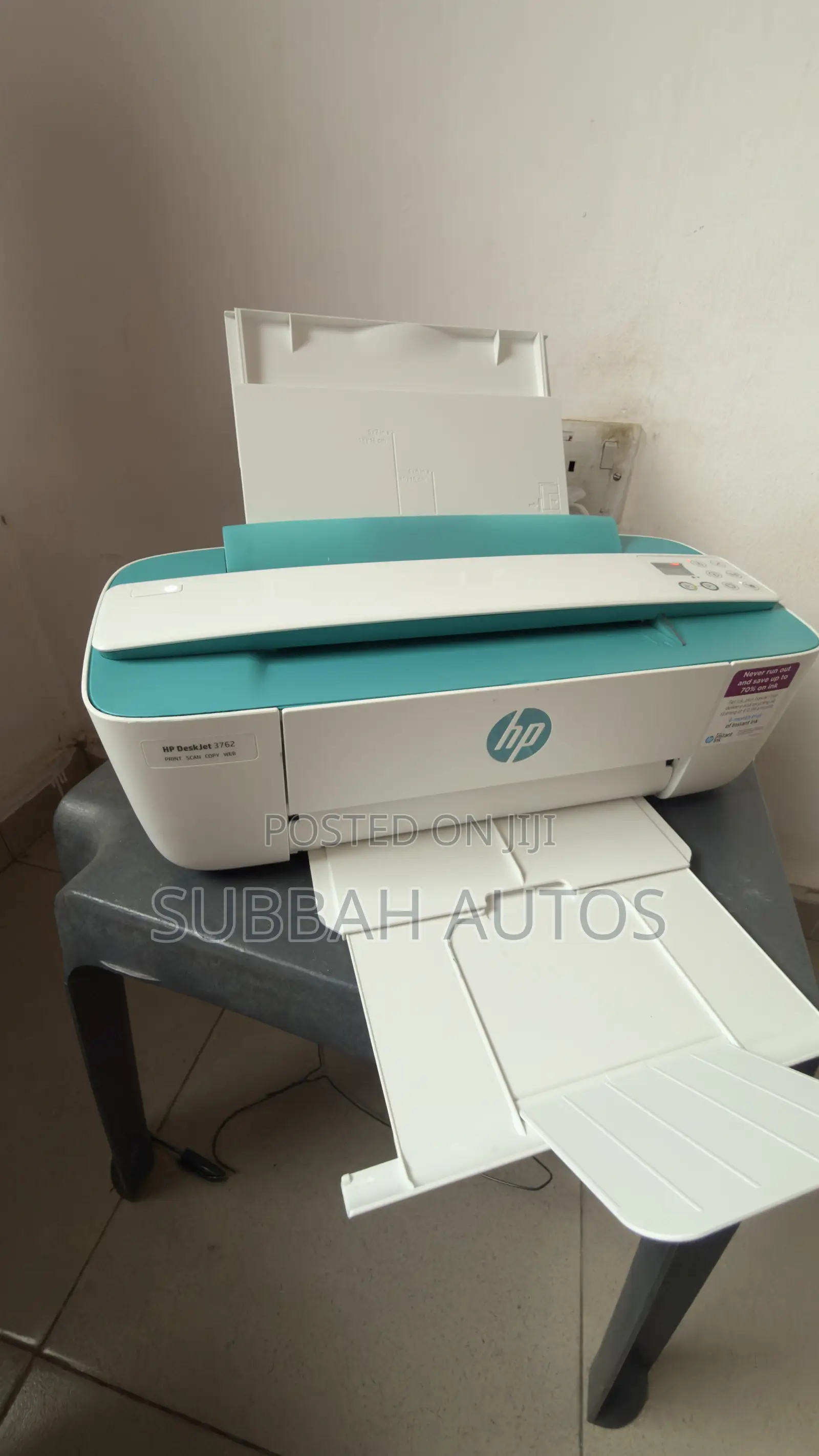 HP DeskJet 3726 All-in-One Wireless Printer (Like New!)