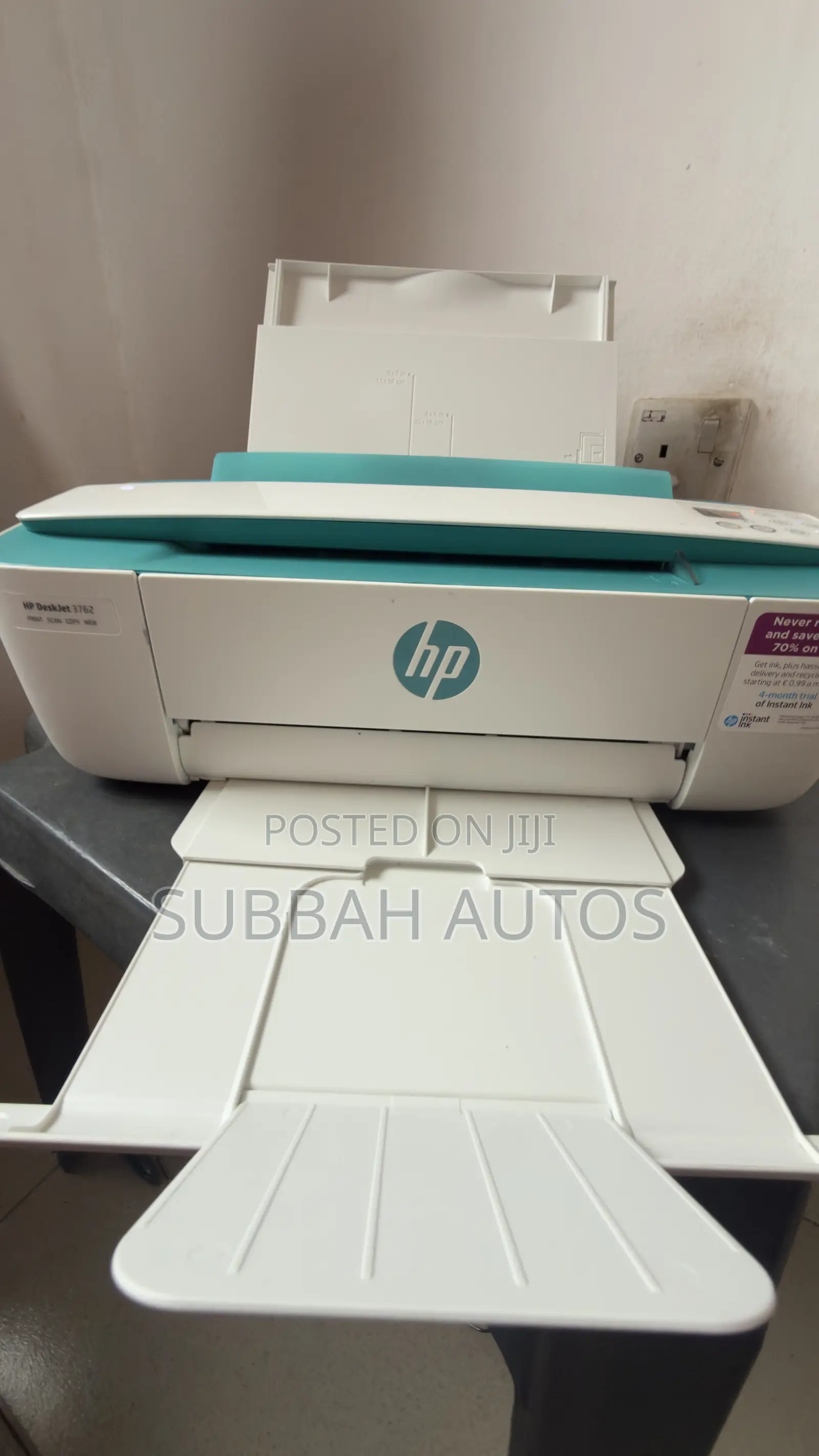 HP DeskJet 3726 All-in-One Wireless Printer (Like New!)