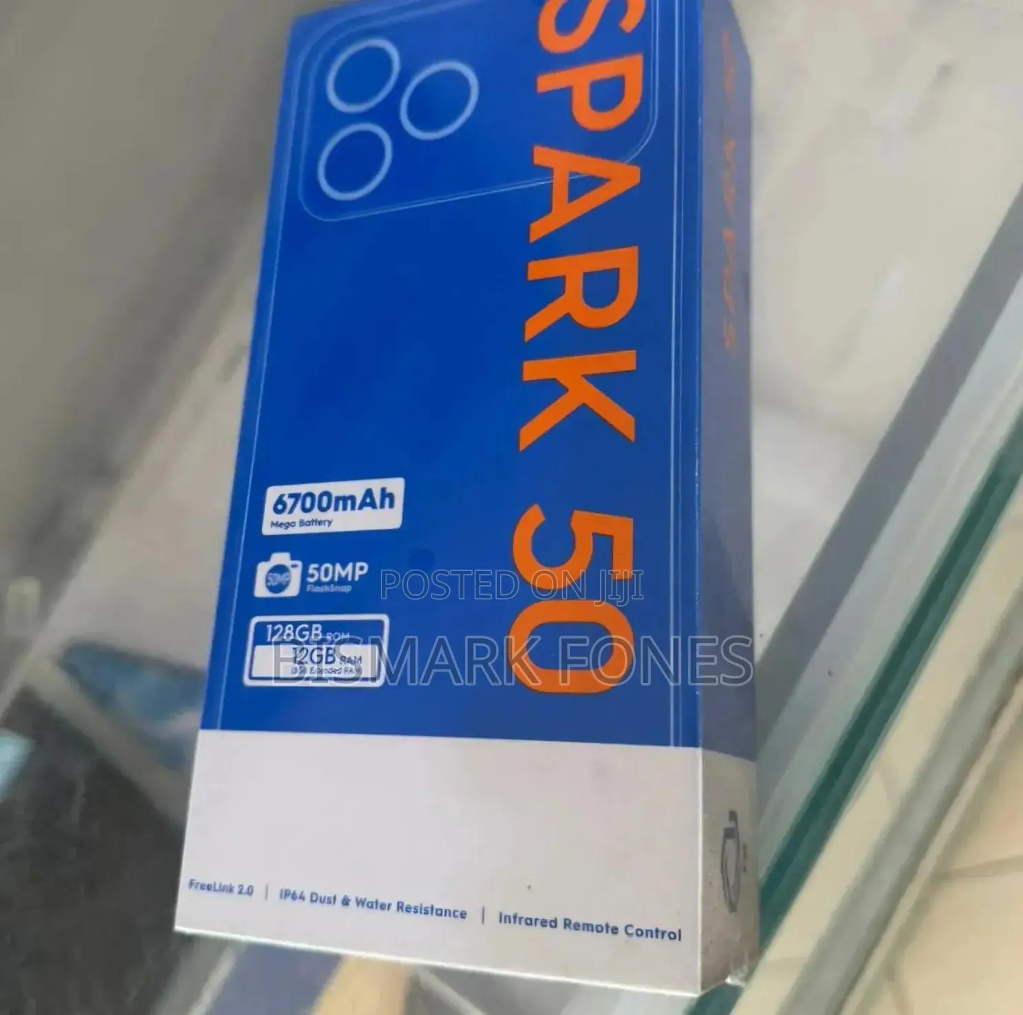 New Tecno Spark 50 128 GB Black