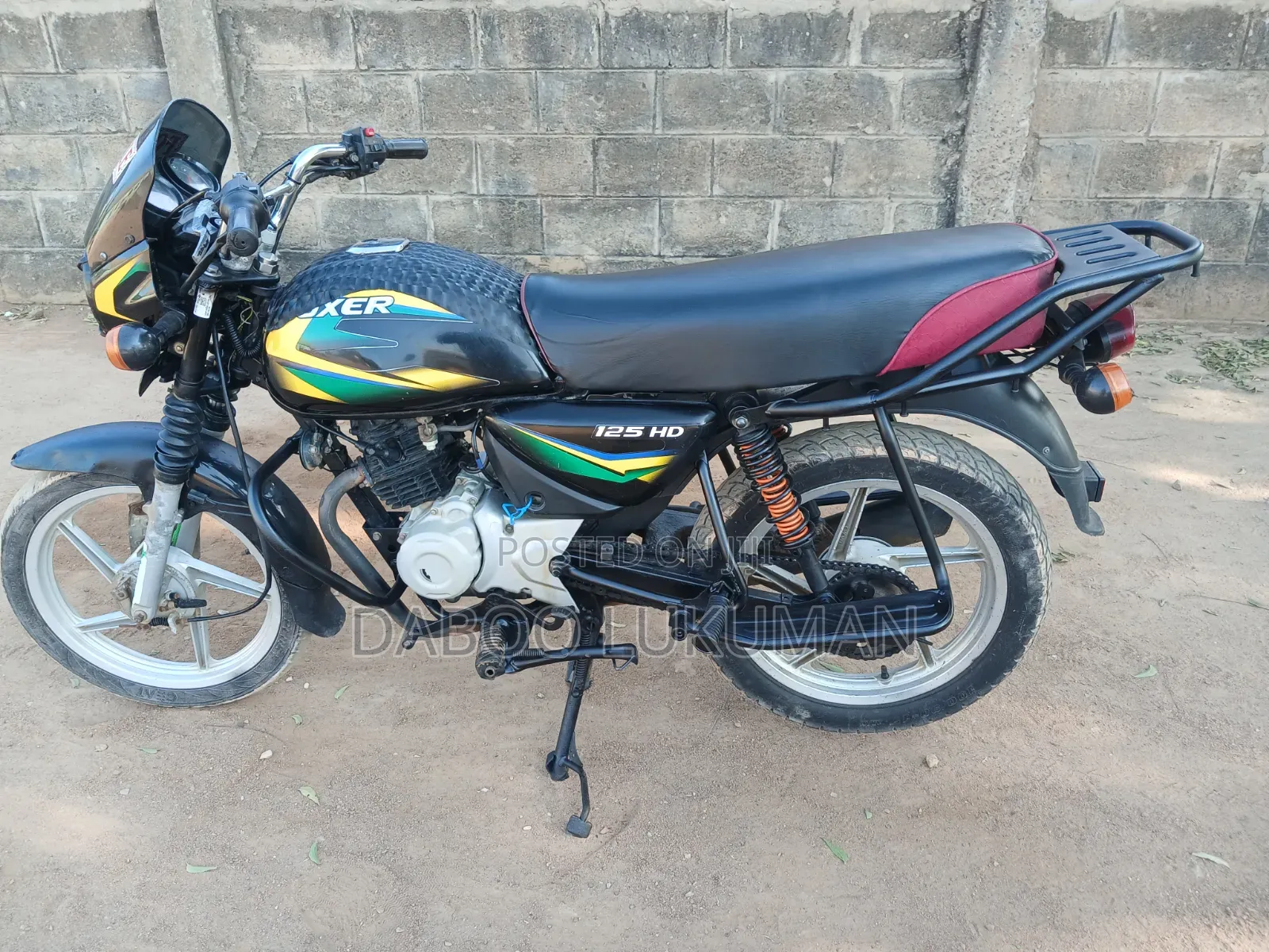 Bajaj Boxer 125 2025 Black