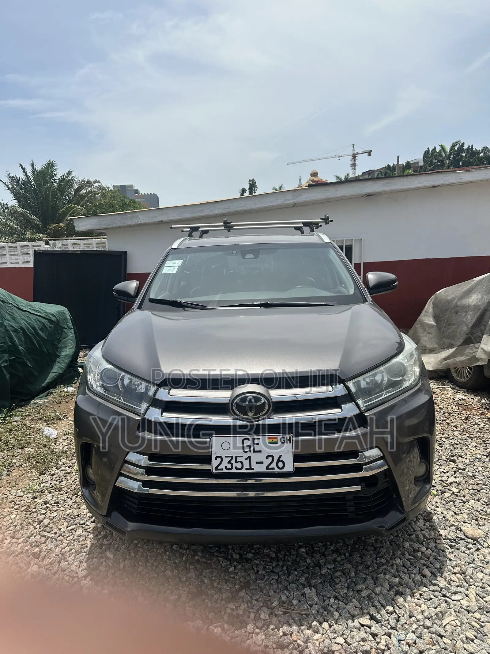 Toyota Highlander Limited 2019 Gray