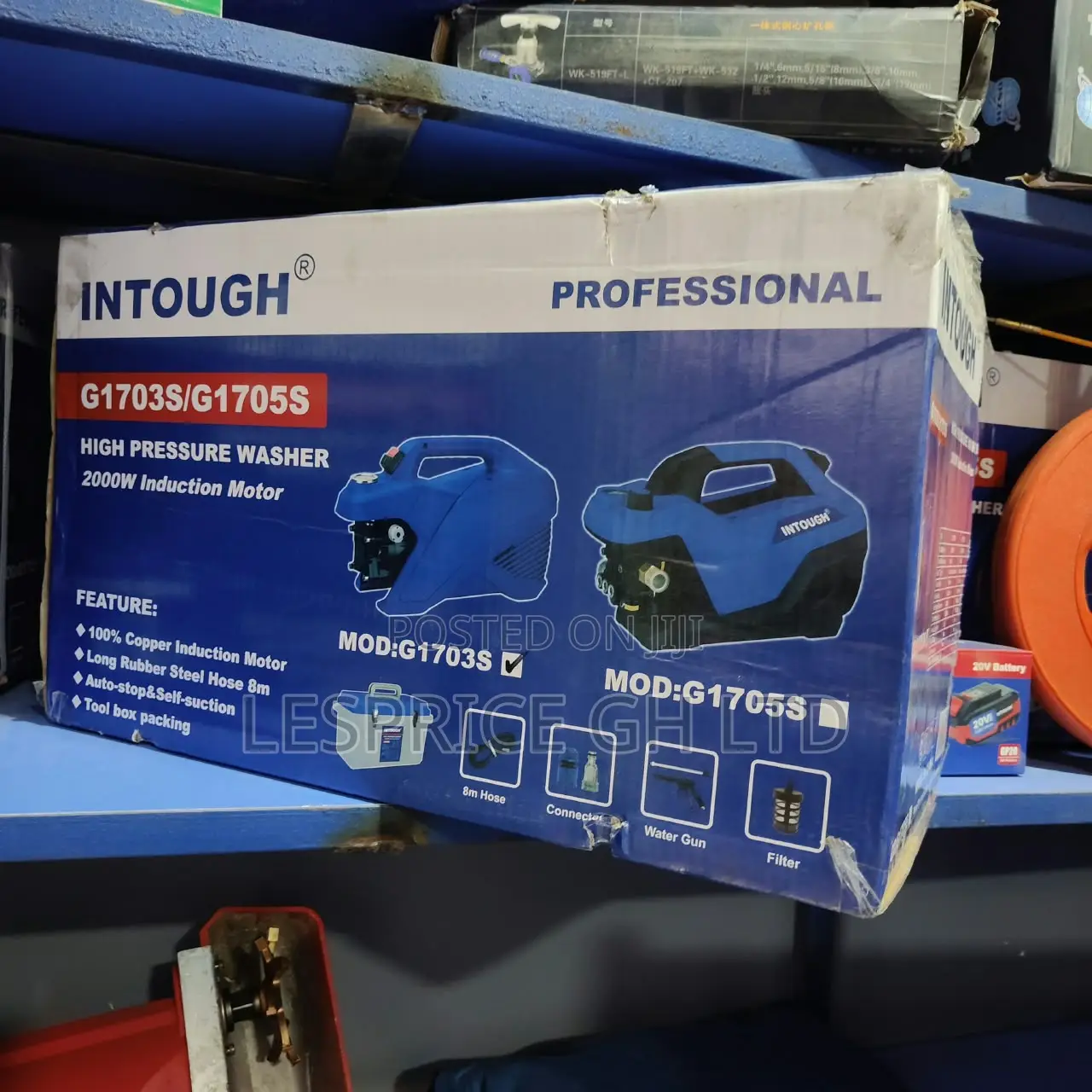 Tuesday Special Promo on Our Strong 2KW Intough High Pressure Washer