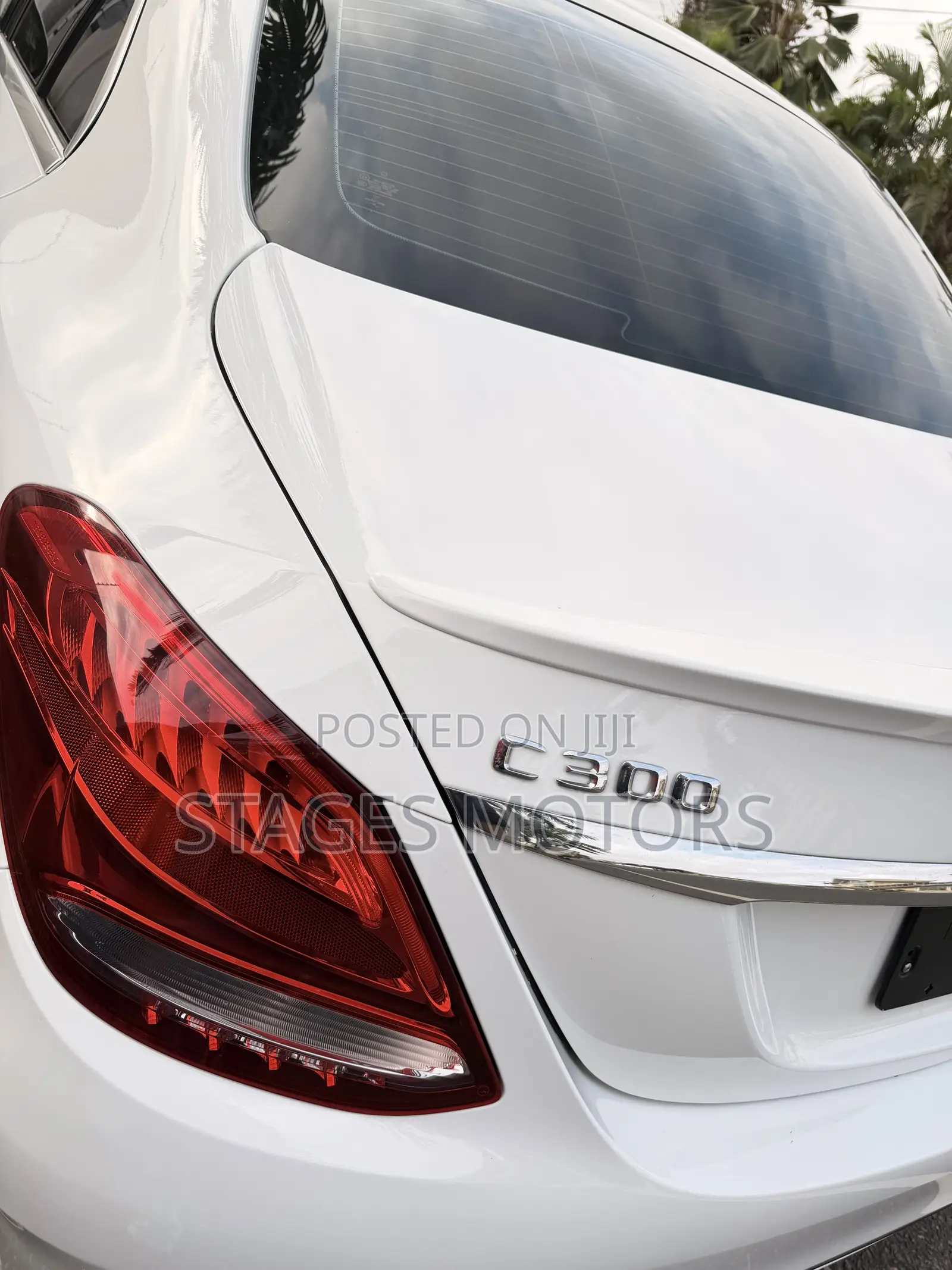 Mercedes-Benz C300 Sport Sedan RWD (2.0L 4cyl 7A) 2016 White