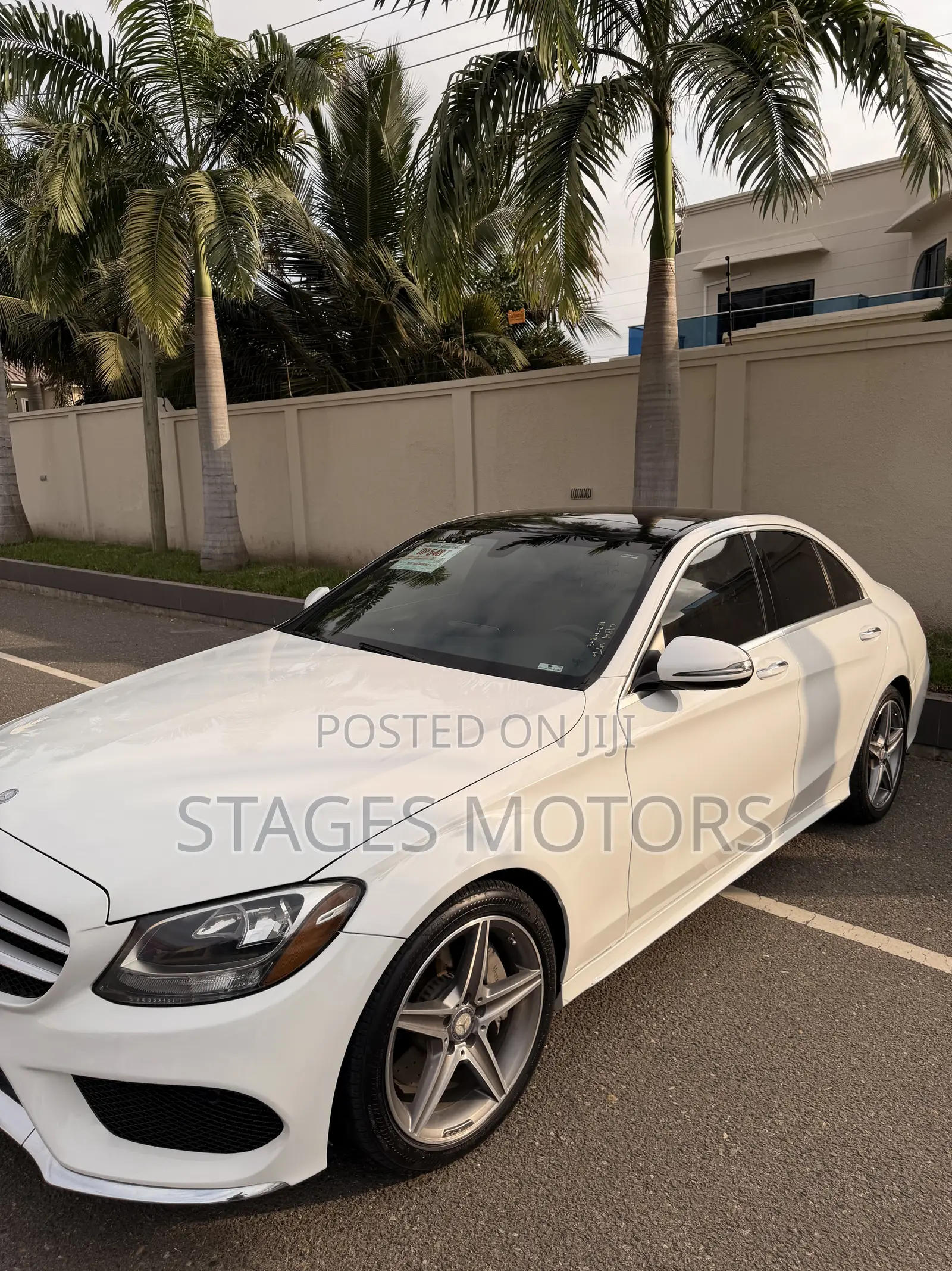 Mercedes-Benz C300 Sport Sedan RWD (2.0L 4cyl 7A) 2016 White