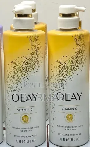 Olay Vitamin C + B3 Hydrating Body Wash – 591ml