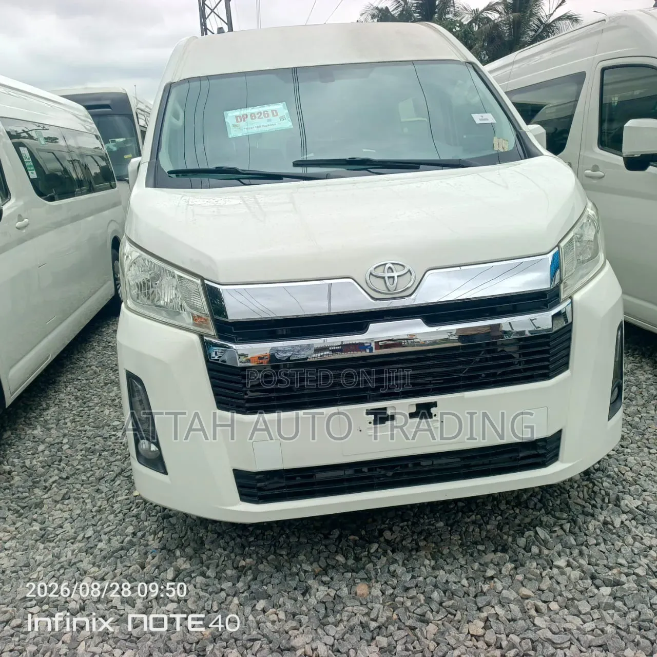 Toyota HiAce 2023 White