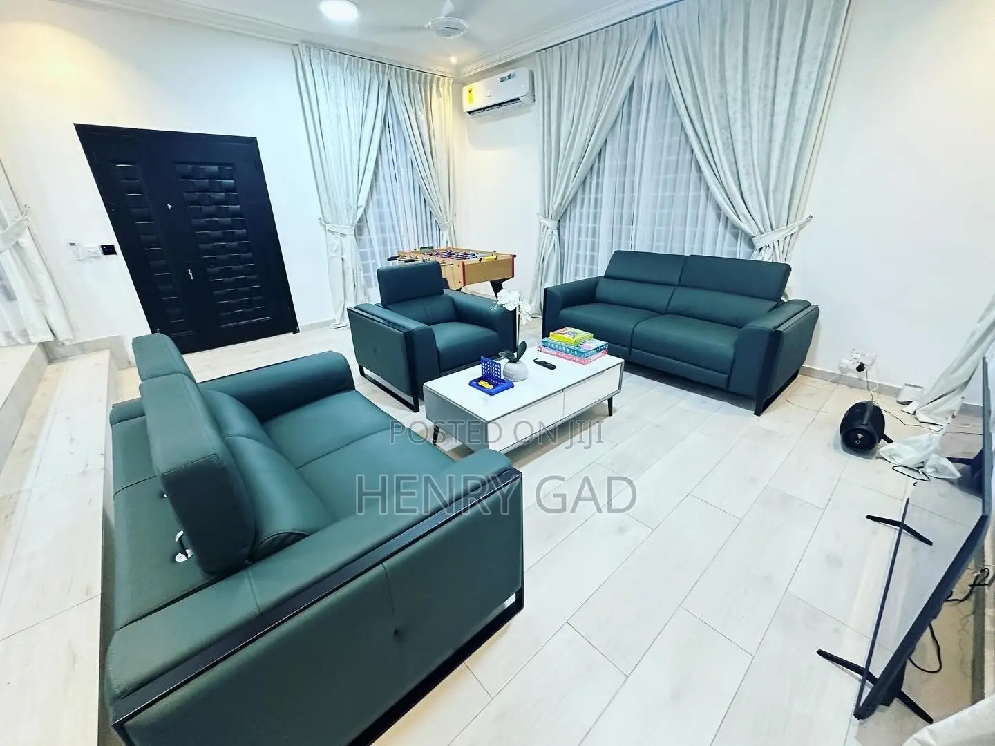 Furnished 4bdrm Villa in Buena Vista Valley, Sakumono for rent