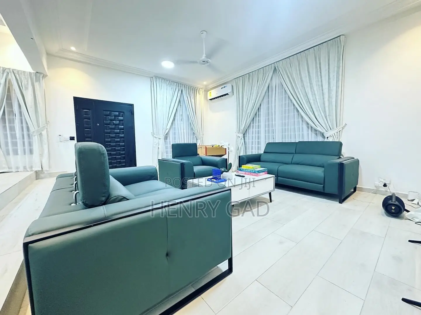Furnished 4bdrm Villa in Buena Vista Valley, Sakumono for rent