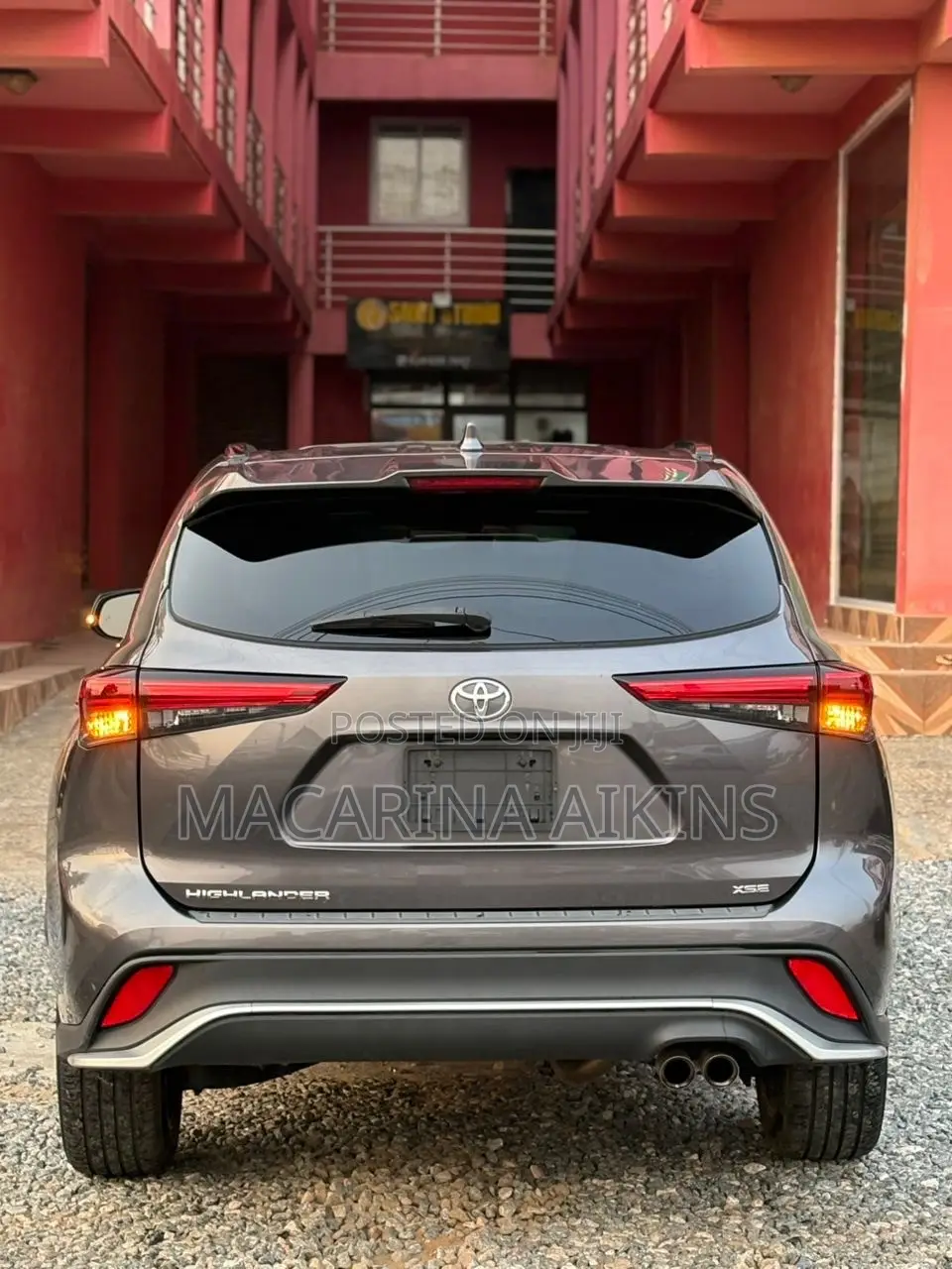 Toyota Highlander XSE 2022 Gray