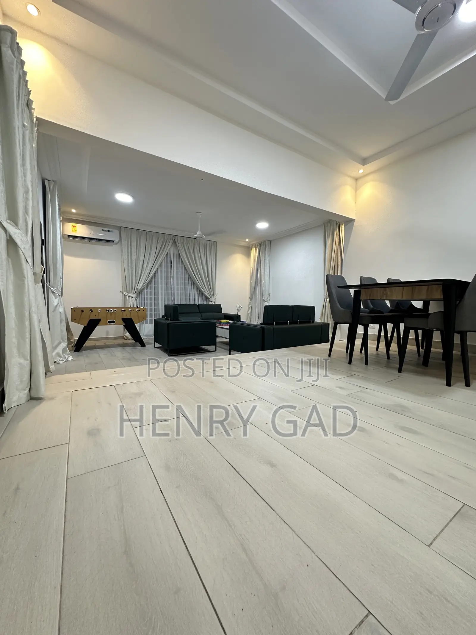 Furnished 4bdrm Villa in Buena Vista Valley, Sakumono for rent