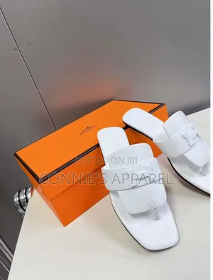 High Grade Ladies Hermes Slippers