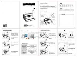 Industrial 4 in-One Binding Machine