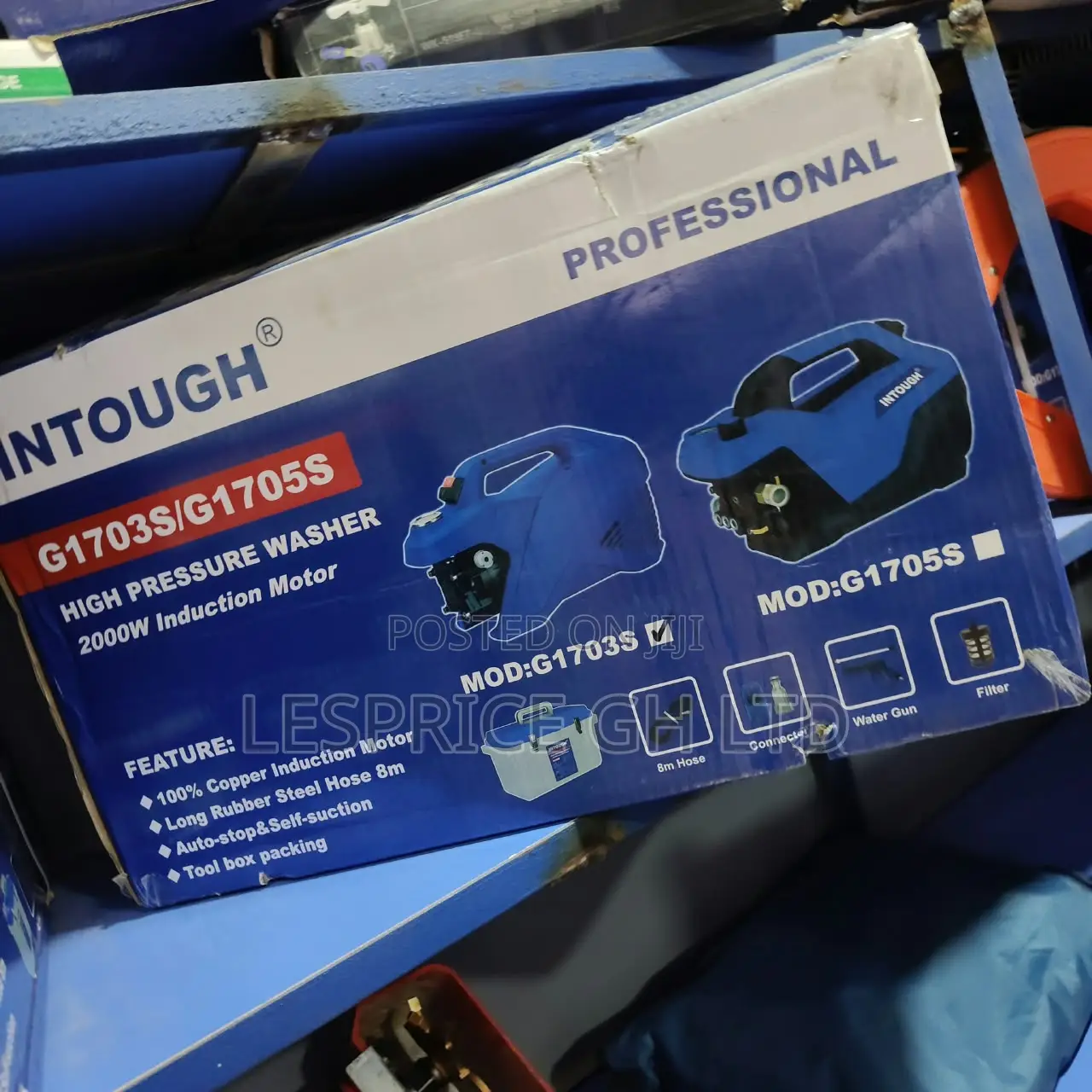 The Number One 2KW Intough High Pressure Washer on the Market