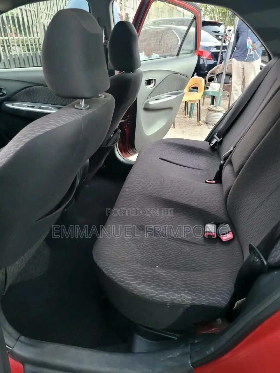 Toyota Yaris 2012 Red