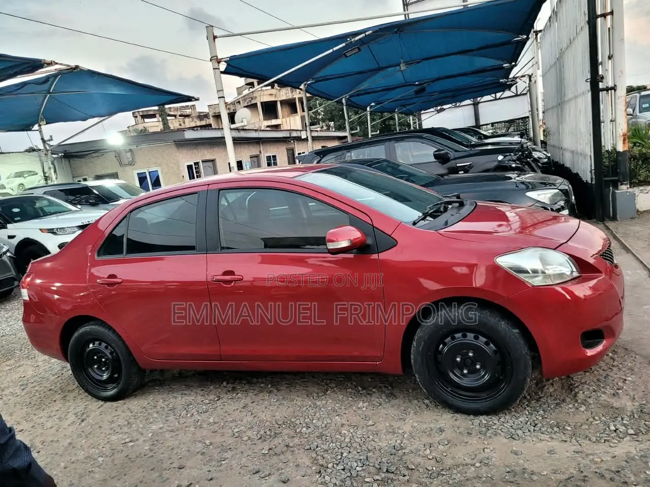 Toyota Yaris 2012 Red