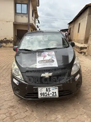 Chevrolet Spark 2012 Matt Black