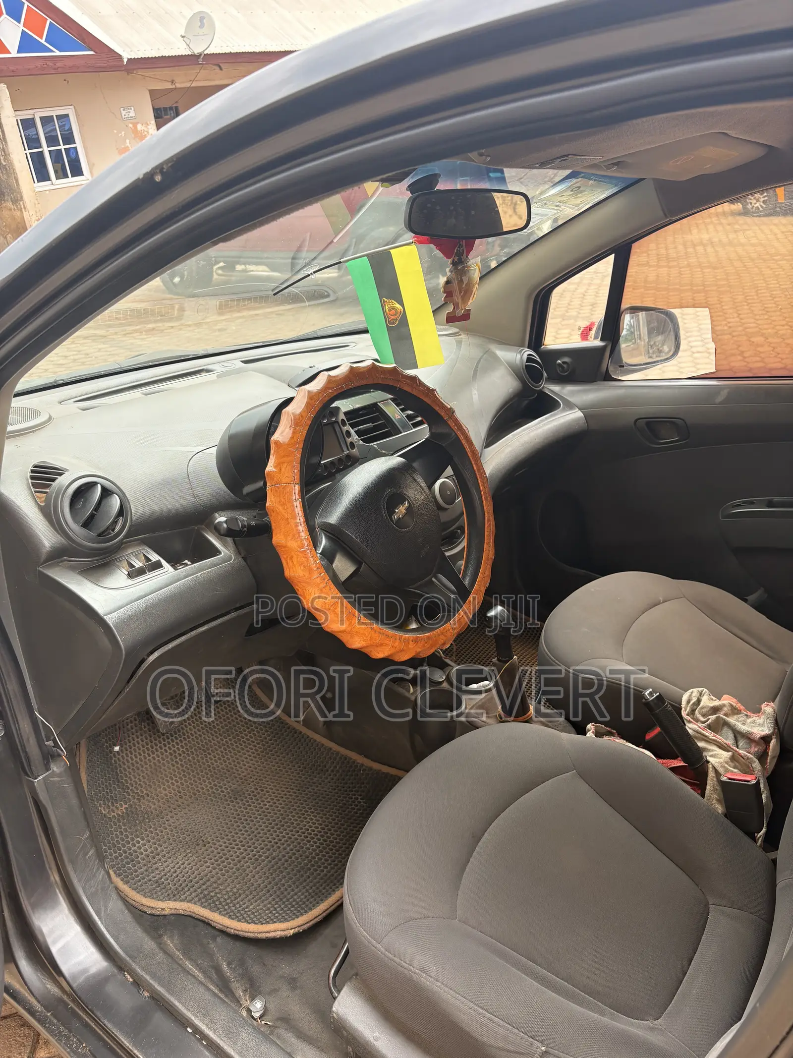 Chevrolet Spark 2012 Matt Black