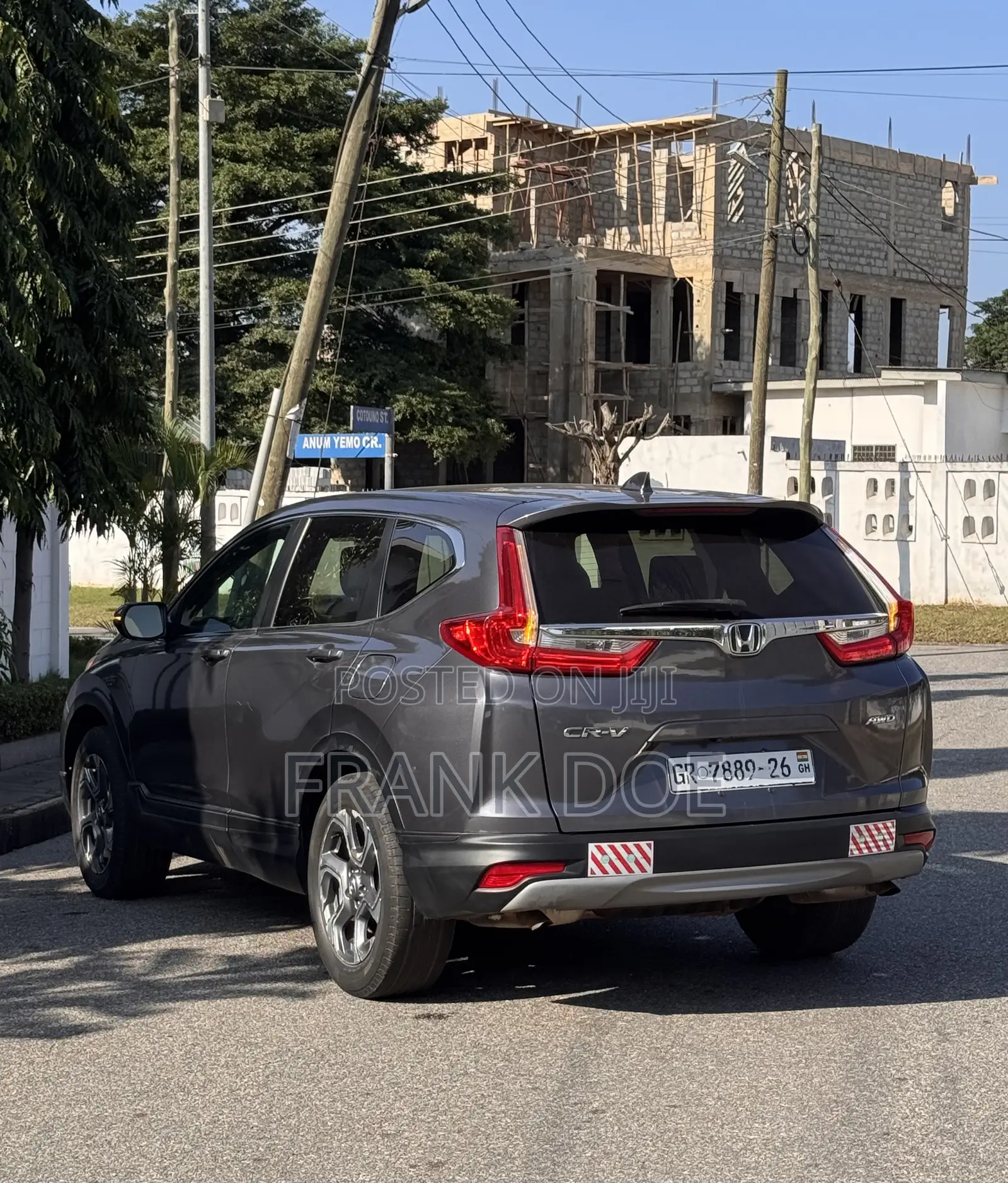 Honda CR-V EX-L 4dr SUV AWD (1.5L 4cyl CVT) 2017 Gray
