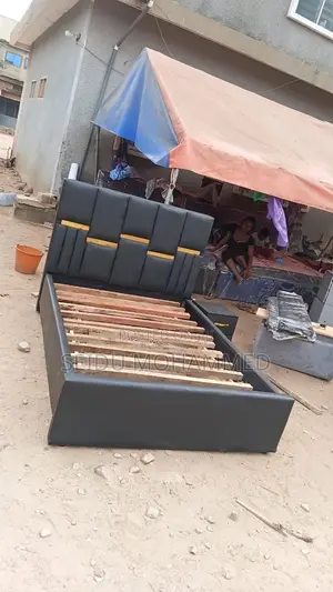 A Quality Turkey’s Double Bed Frame With Side Drawer
