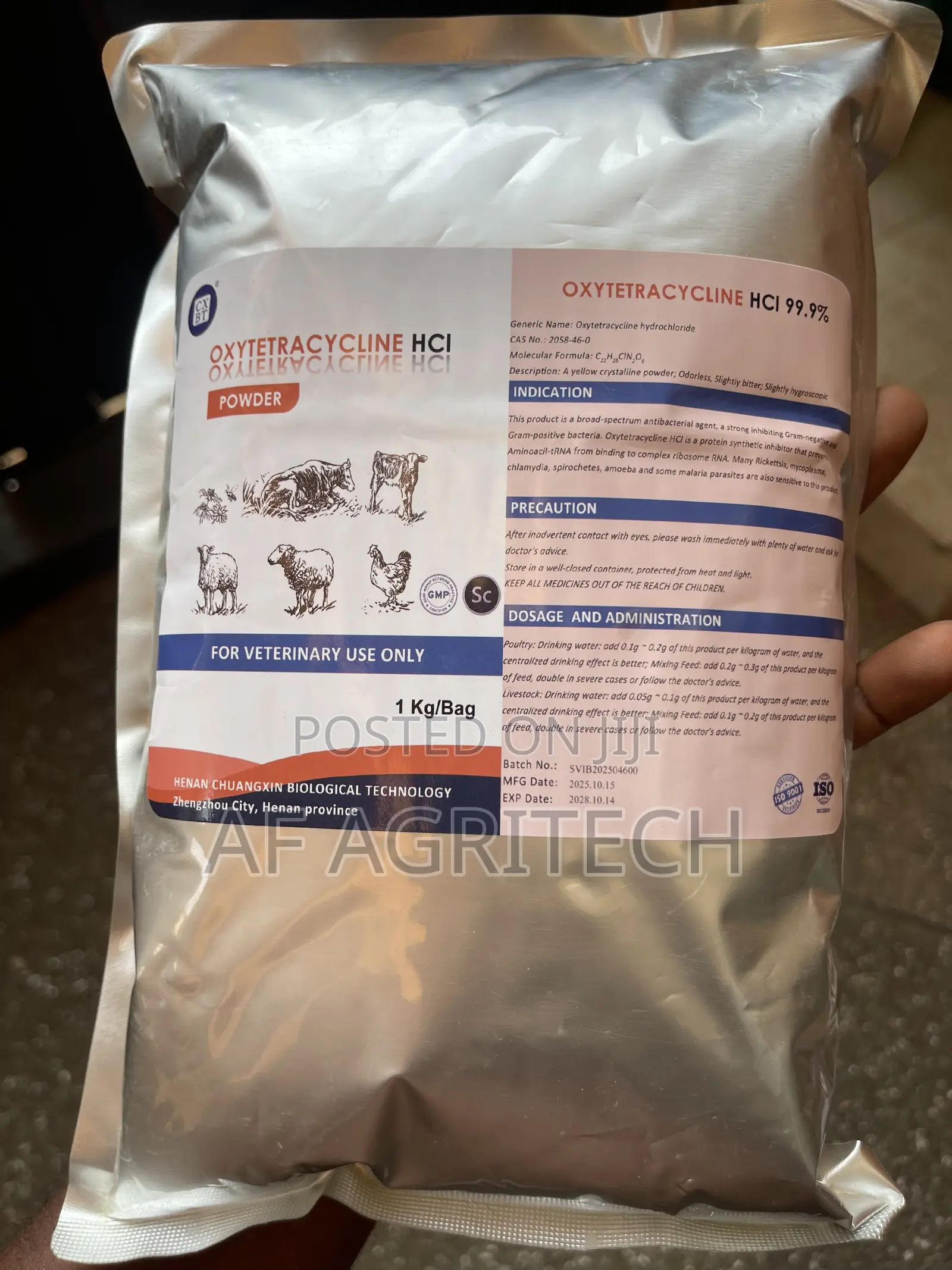 Oxytetracycline Hci