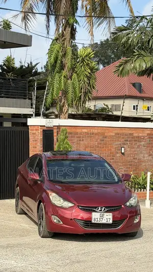 Hyundai Elantra Limited Sedan FWD (1.8L 4cyl 6A) 2013 Red