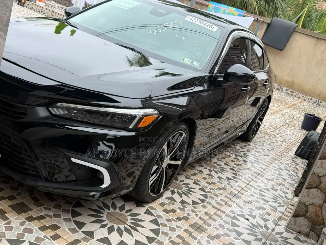 Honda Civic Touring CVT 2023 Black