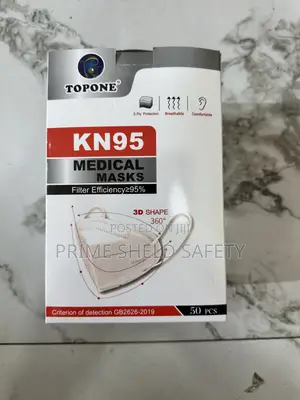 KN95 Medical Face Masks – 50 Pieces | 5-Ply Protection