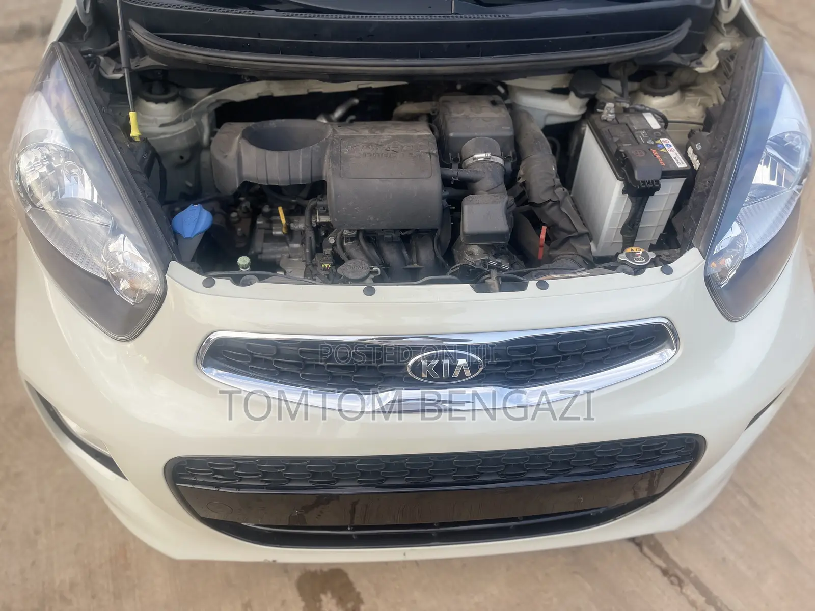 Kia Morning 2016 Off white