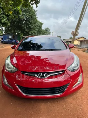 Hyundai Elantra 2013 Red