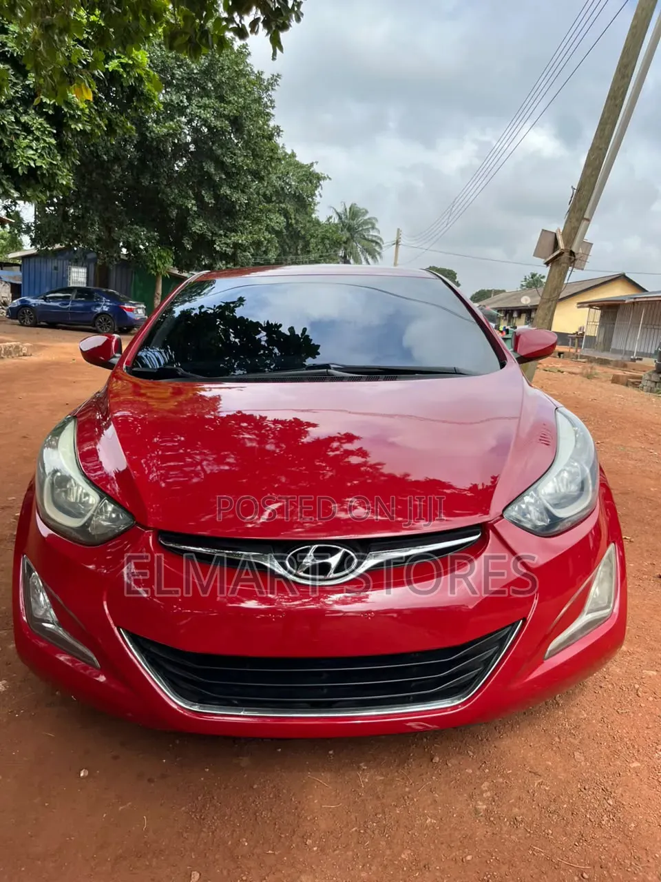 Hyundai Elantra 2013 Red