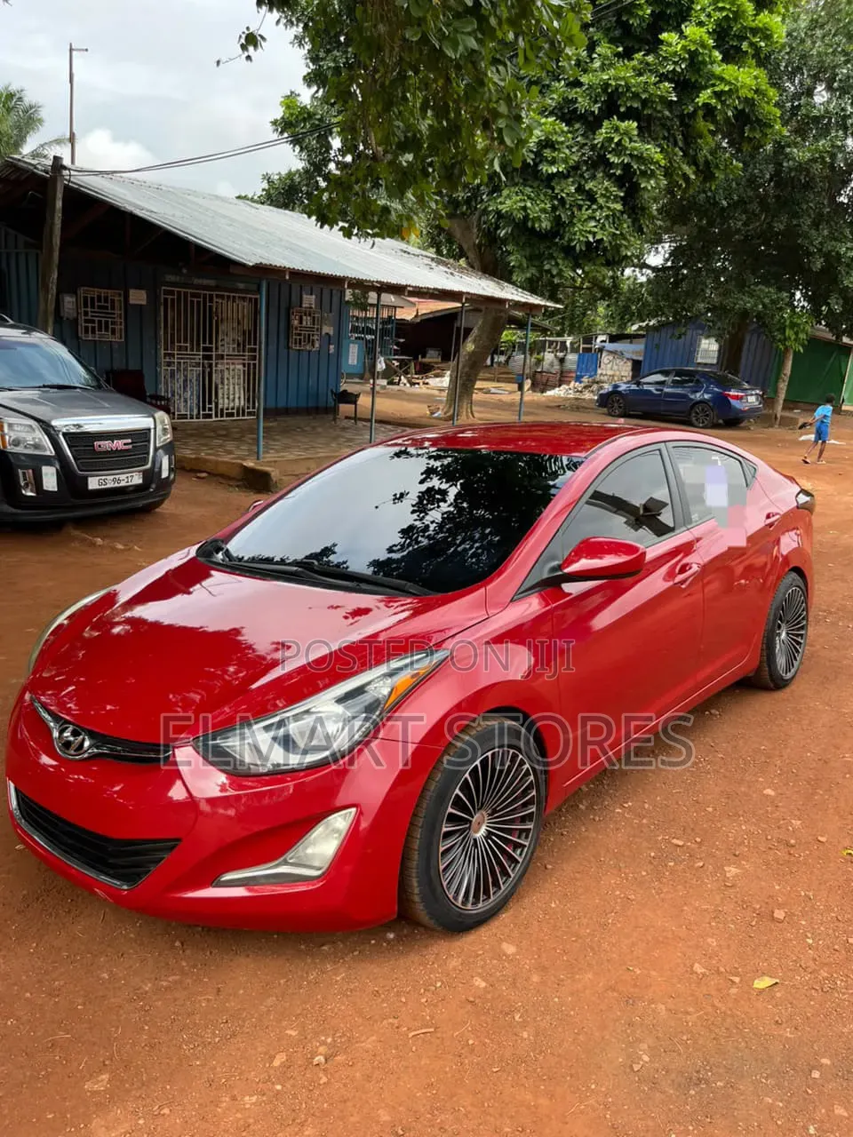 Hyundai Elantra 2013 Red