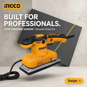 This Is Original INGCO Smooth Sander Finishing 320V Max