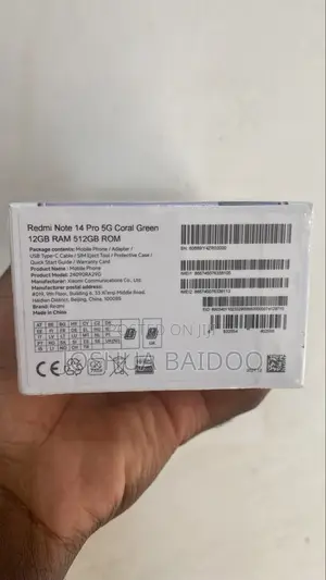 New Xiaomi Redmi Note 14 Pro 512 GB Red