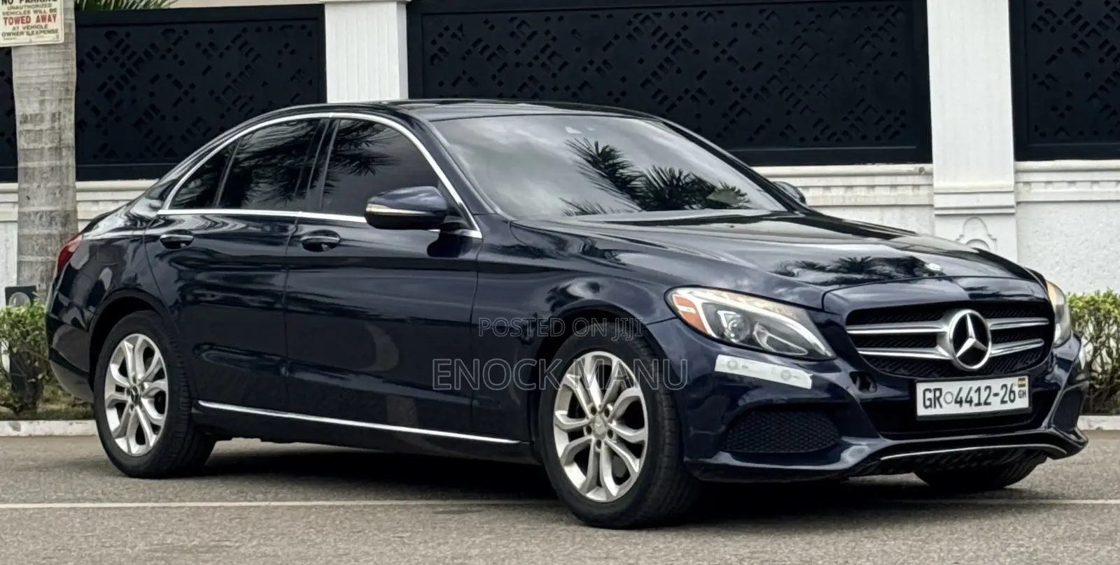 Mercedes-Benz C300 Luxury 4matic Sedan AWD (2.0L 4cyl 7A) 2017 Blue