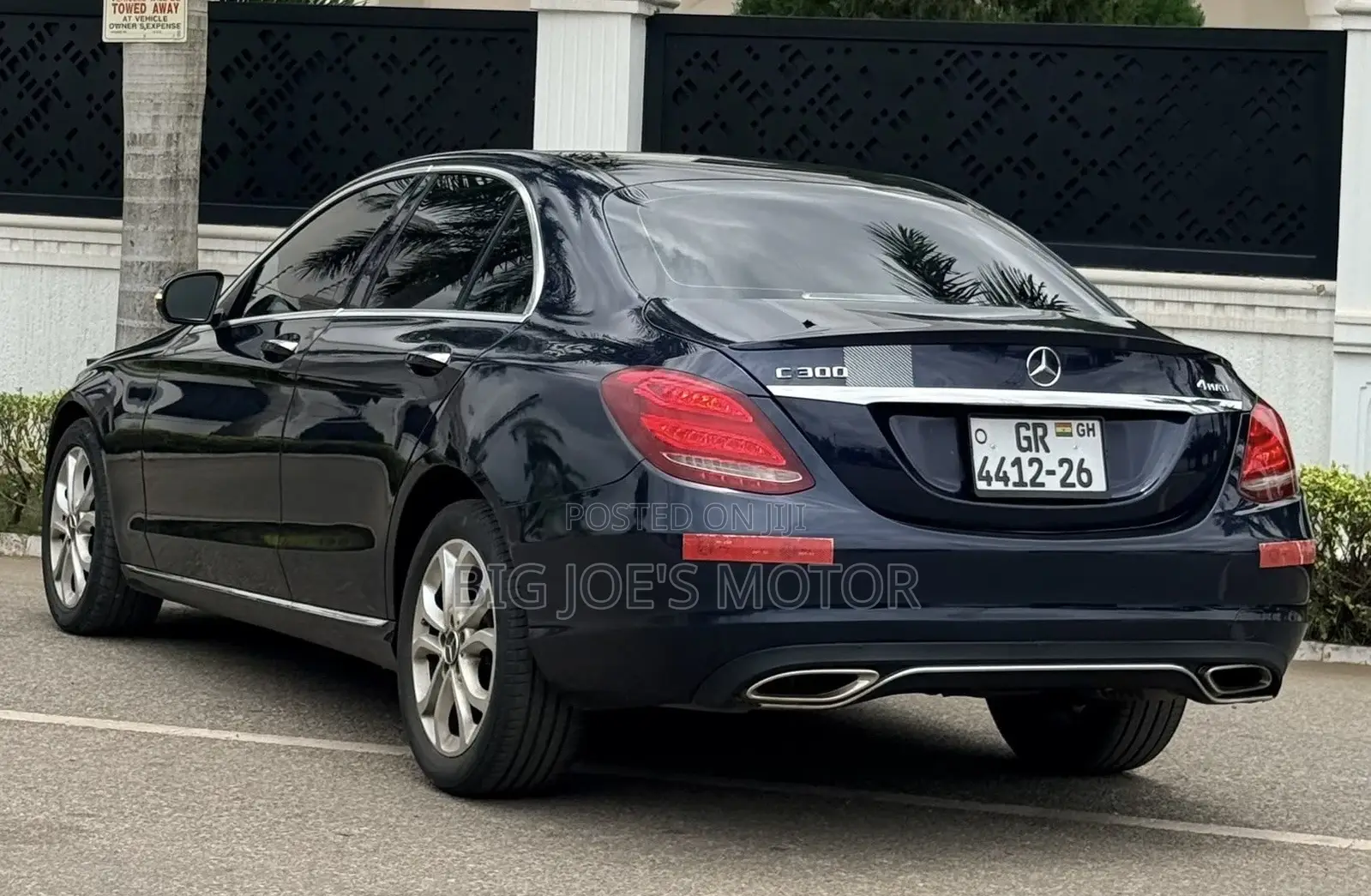 Mercedes-Benz C300 Luxury 4matic Sedan AWD (2.0L 4cyl 7A) 2017 Blue