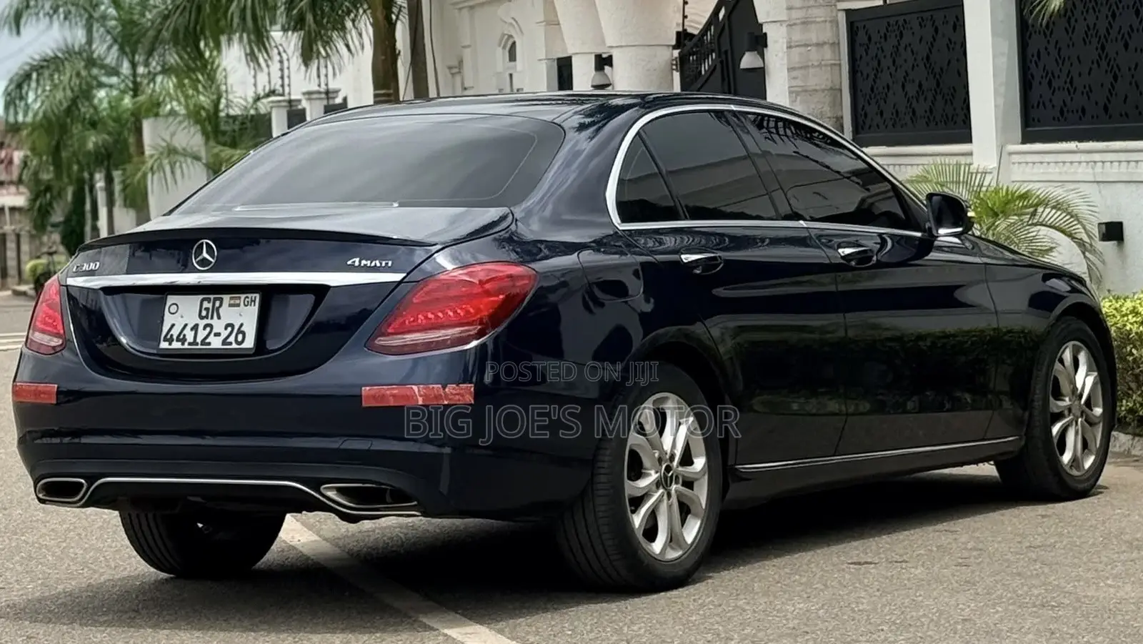 Mercedes-Benz C300 Luxury 4matic Sedan AWD (2.0L 4cyl 7A) 2017 Blue