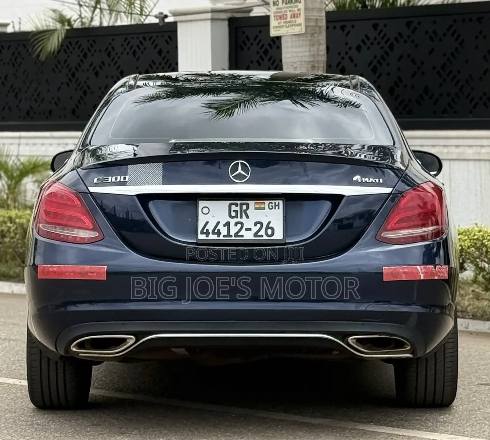 Mercedes-Benz C300 Luxury 4matic Sedan AWD (2.0L 4cyl 7A) 2017 Blue