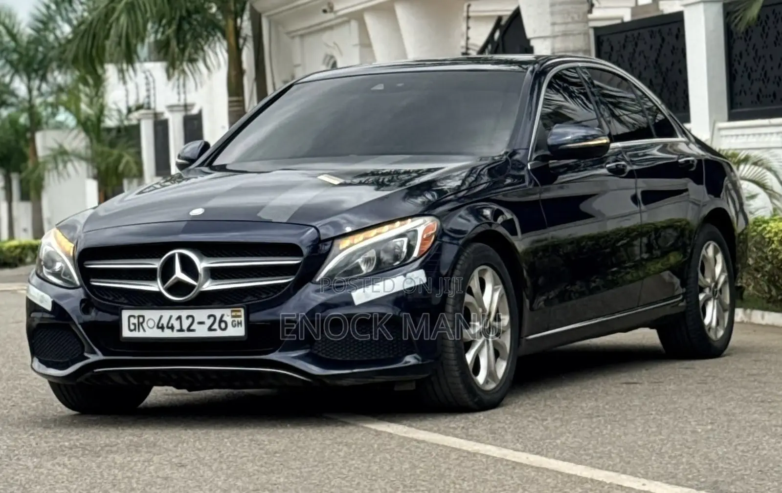 Mercedes-Benz C300 Luxury 4matic Sedan AWD (2.0L 4cyl 7A) 2017 Blue