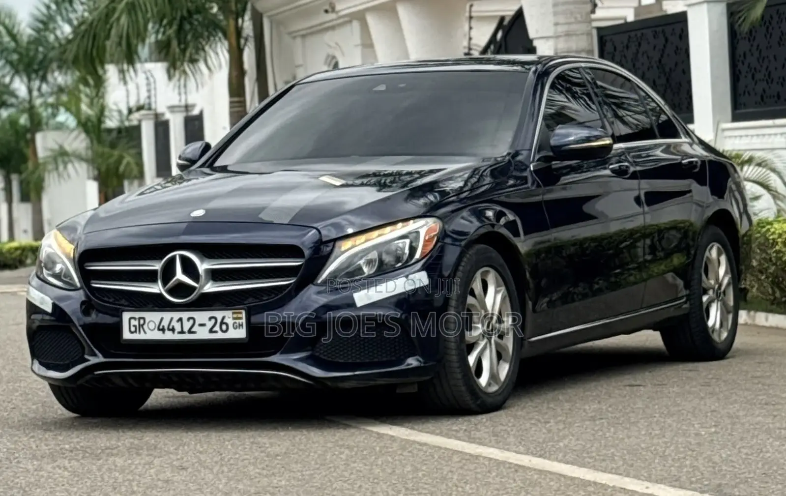 Mercedes-Benz C300 Luxury 4matic Sedan AWD (2.0L 4cyl 7A) 2017 Blue