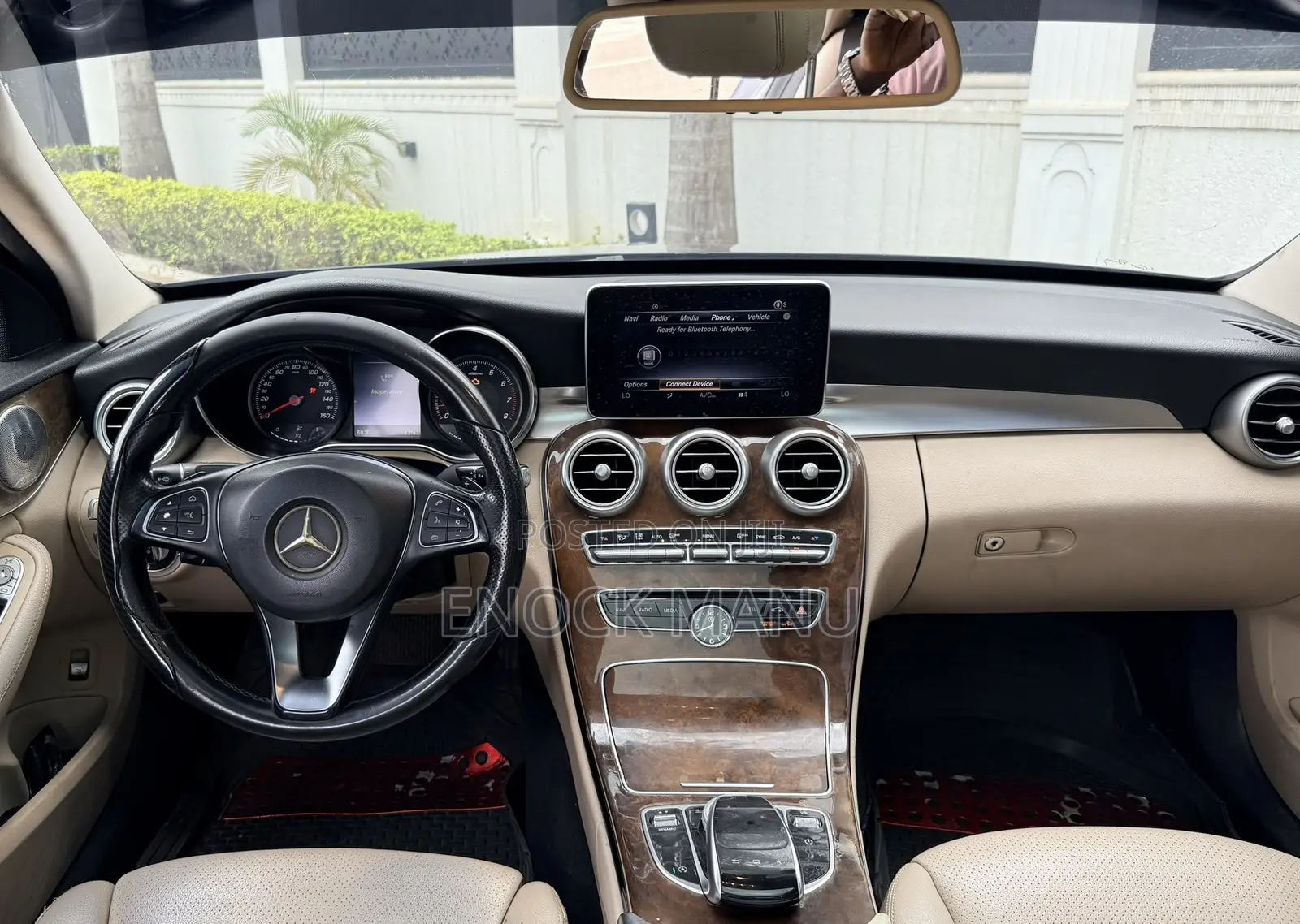 Mercedes-Benz C300 Luxury 4matic Sedan AWD (2.0L 4cyl 7A) 2017 Blue
