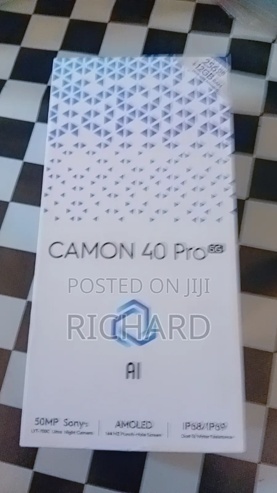 New Tecno Camon 40 256 GB Gray