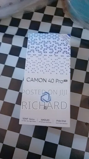 New Tecno Camon 40 256 GB Gray